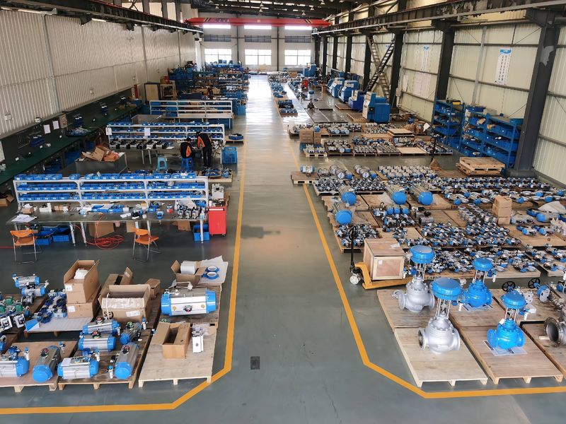 Shanghai Jianggong Valve Manufacturing Co., Ltd. สายการผลิตของผู้ผลิต