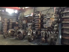 วาล์วกระพริบกระพริบเหล็ก WCB Triple Offset สําหรับใช้ในน้ํา, คันและน้ํามัน